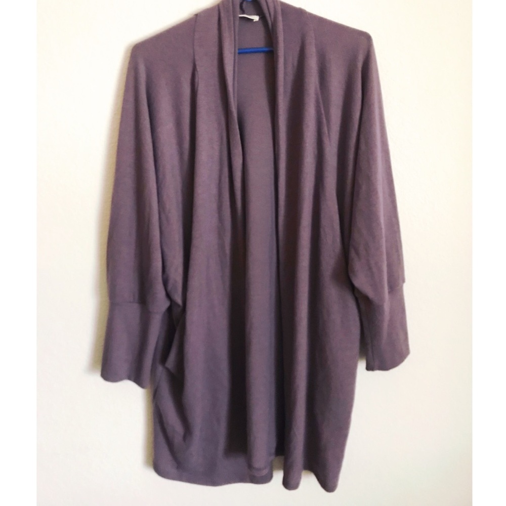 Purple Cardigan